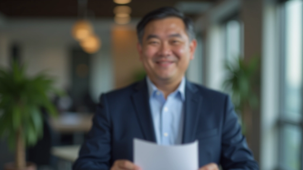 Professional financial advisor explaining investment documents to client in modern office setting