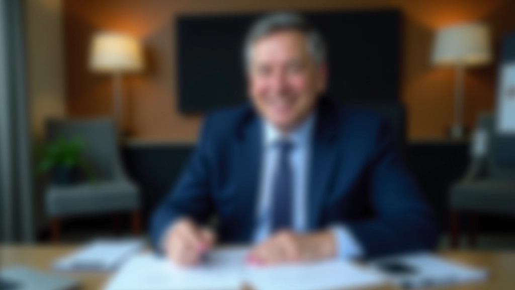 Financial advisor explaining loan options with charts and documents visible